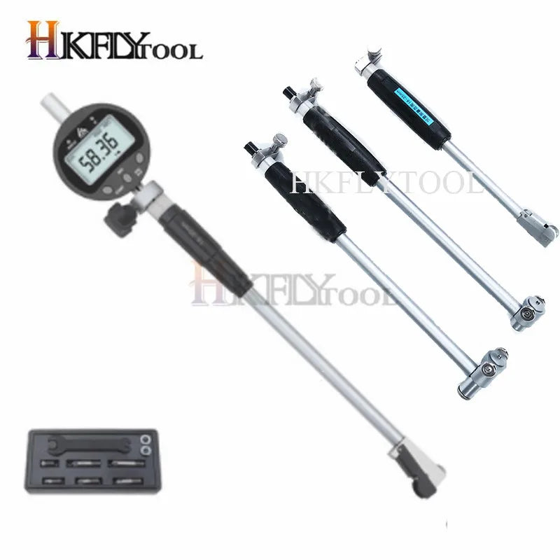 10-18-35-50-160 Inner Diameter Gauge Measuring Rod + Probe 10mm 0.01 indicator Accessories Inner Diameter Gauge Measurement Tool