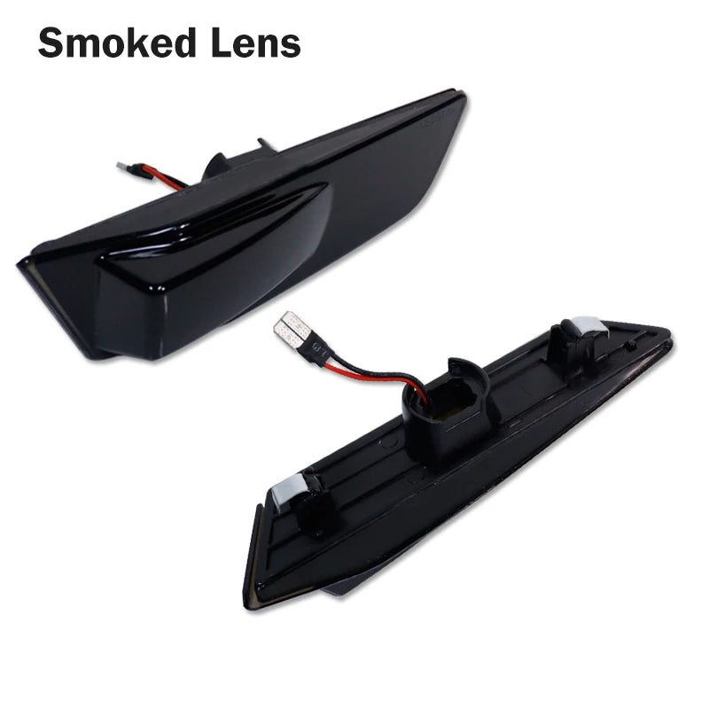 LED Amber Bumper Side Marker Lights For Nissan Skyline 350GT For 2003-2007 Infiniti G35 V35 Coupe Turn Signal Lights 26180AM800