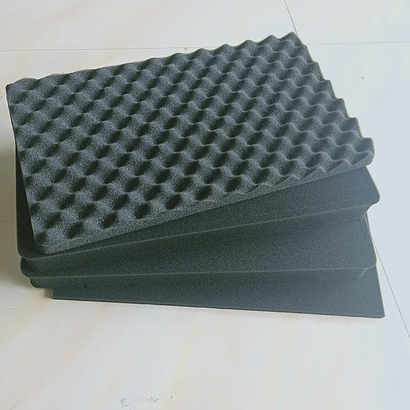 One Set 15X15 Mm Pre-cut Foam 1060x350mm for Tool Case Tool Box