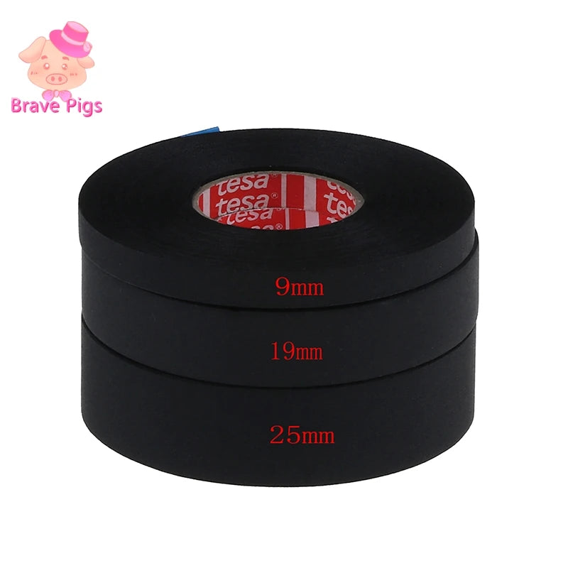 1Pc Tesa 51036 Adhesive Cloth Tape Fabric Wiring Loom Harness Length 25m