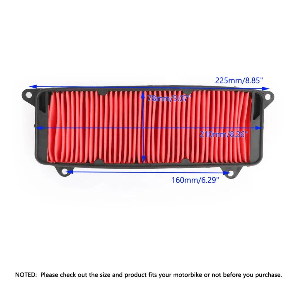 Artudatech Air Filter Cleaner Element For Honda Lead 110 17210-GFM-970 NHX SCV 110 2008 2009 2010 2011 2012 2013