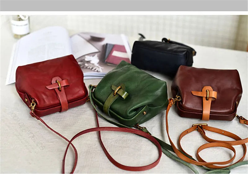 PNDME fashion genuine leather mini ladies shoulder bag natural first layer cowhide women's weekend party small messenger bag