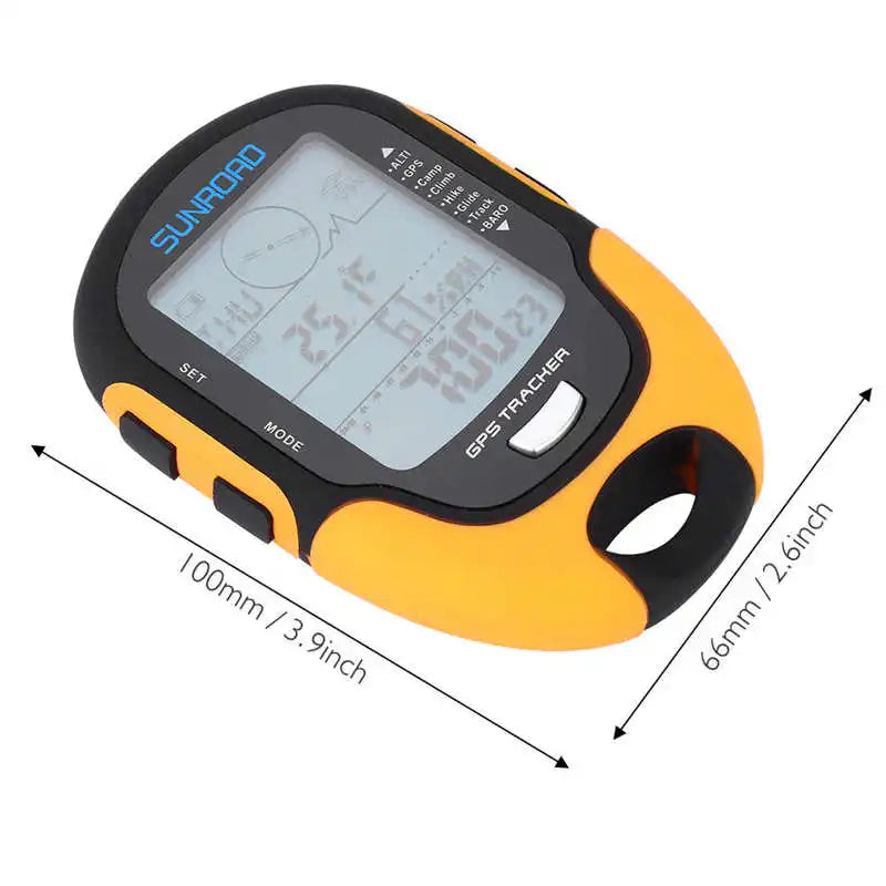 SUNROAD FR500 FR510 Handheld GPS Navigation  Receiver Portable Handheld Digital Altimeter Barometer Compass Locator
