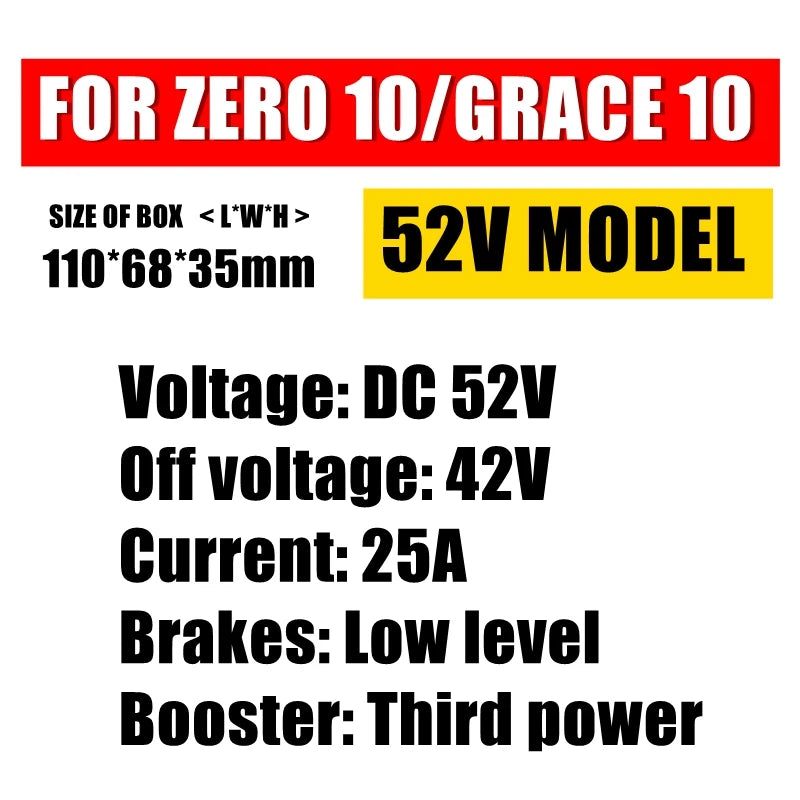 Original Controller for Electric Scooter Speedual Grace Zero 8 9 10 8X 10X 11X Mini Plus ddm Macury Spare Parts 36 48 52 60 72 V