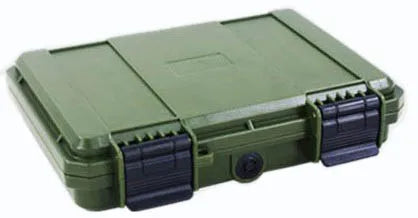 Shockproof Sealed Safety Case Toolbox Airtight Waterproof Tool Box Instrument Case Dry Box with Pre-cut Foam Lockable