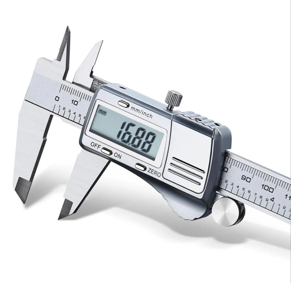 4/6-Inch 100/150mm Big Screen Digital Calipers Stainless Steel Electronic Vernier Caliper Metal Micrometer Measuring Tools