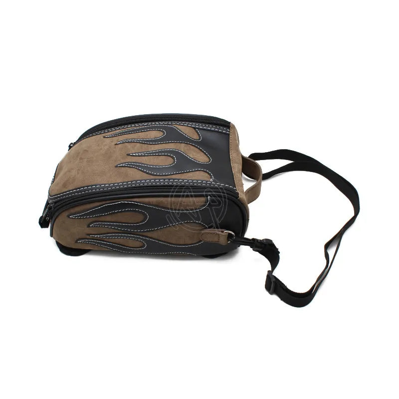 Waterproof Magnetic Motorcycle PU Leather Oil Fuel Tank Travel Bag for Harley-Davidson Honda Rebel  CM300 CM500 CMX500