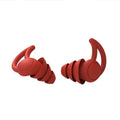 1Pair Soft Silicone Ear Plugs Tapered Noise Reduction Earplugs Sleep Sound Insulation Ear Protector 2/3 Layers