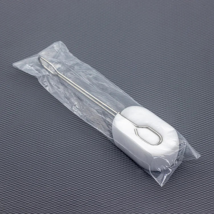 Kitchen Accessories Glass Cup Cleaning Sponge Brush Stainless Steel Handle Replaceable Thermos Mug Baby Bottle Wash Cup Brush