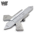 WS-30 Manual Welding Seam Gauge 60 70 80 90 Degree Angle Weld Ruler Inspection Gage