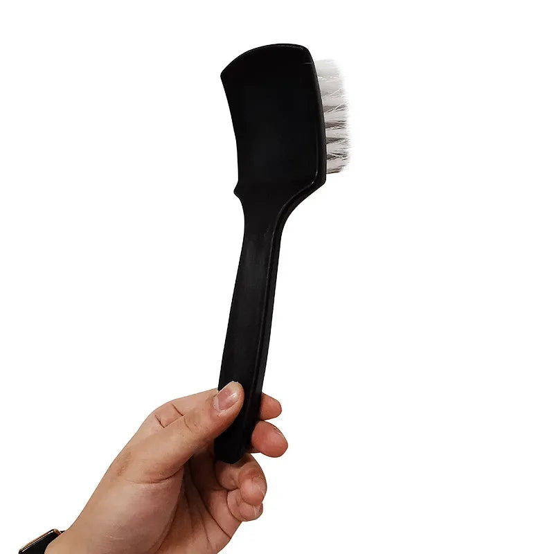 1 Pcs Car Tire Brush Multifunctional Car Wash Brush Filament Plastic Wheel Brush Stiff Brush Car Wax Brush Car Cleaning Tool