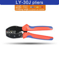 RV/SV/FDD/MDD Insulated  Terminals & Connectors Crimping Tools LY-30J 22-10 AWG/0.5-6mm² Ratchet Electrical YEFYM Pliers