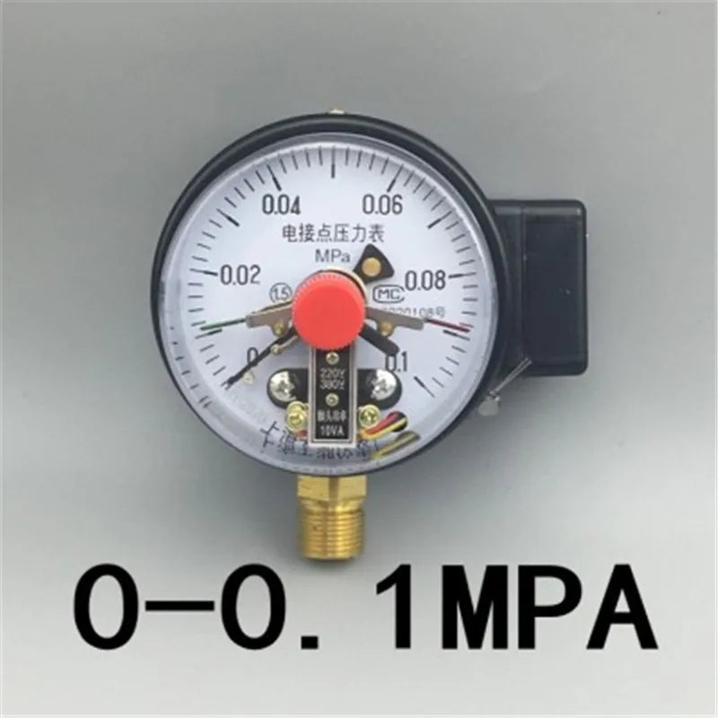 Diameter 100mm Direct Contact Pressure Gauge with Surface  Vacuum Gauge Pressure Controller