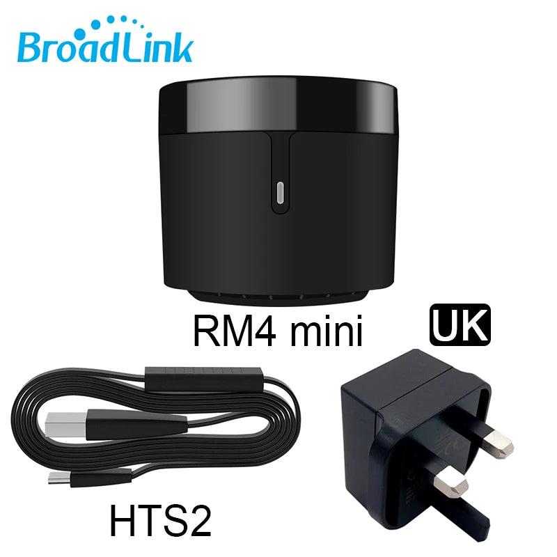 Broadlink RM4 Mini IR Wifi Smart Switch Universal Remote Control Controller HTS2 Sensor Compatible Alexa Google Home Assistant