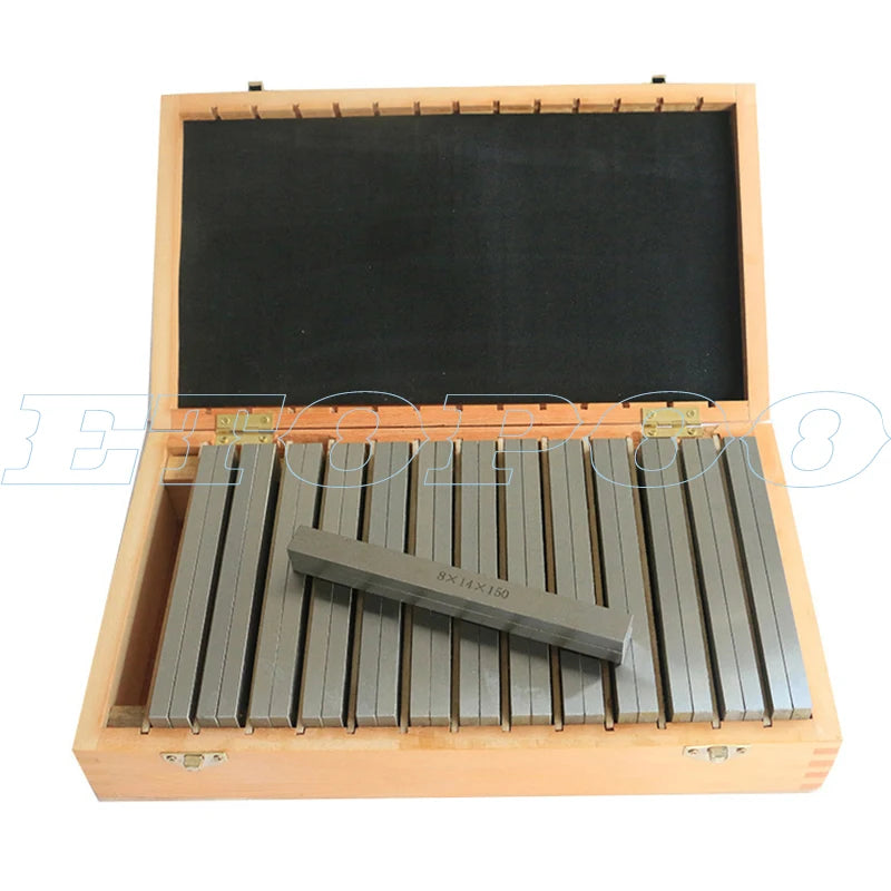 18pcs/20pcs Precision Parallel Set 150mm/100mm Parallel Block Set Parallel Pad Gauge Block CNC Milling Pads