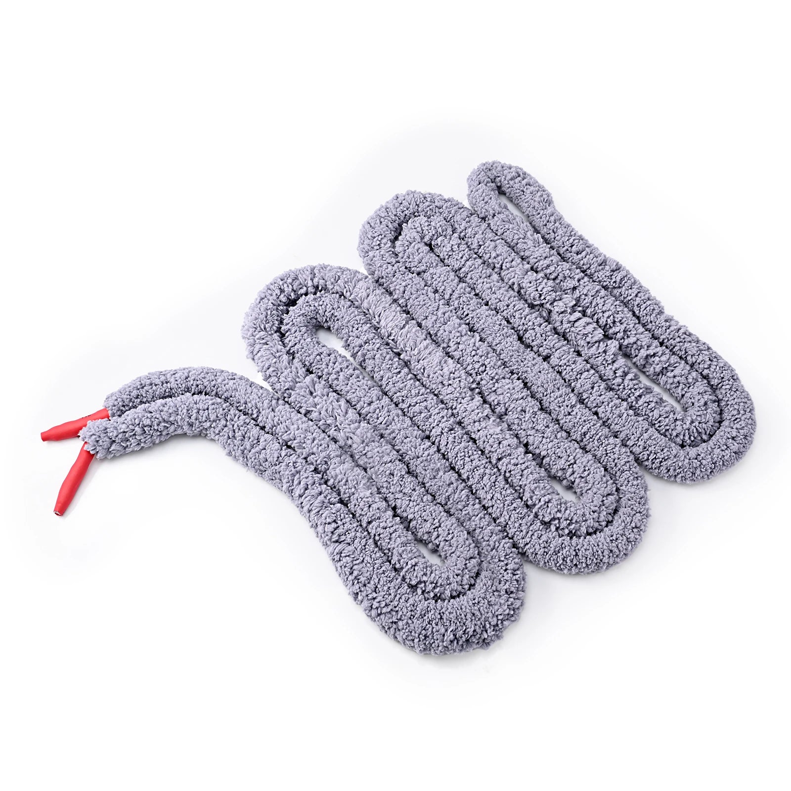 FOSHIO 300CM Car Wash Water Absorbed Drying Rope Soft Fiber Detailing Brush Auto Front Rear Windshield Glass Cleaning Cord Tool