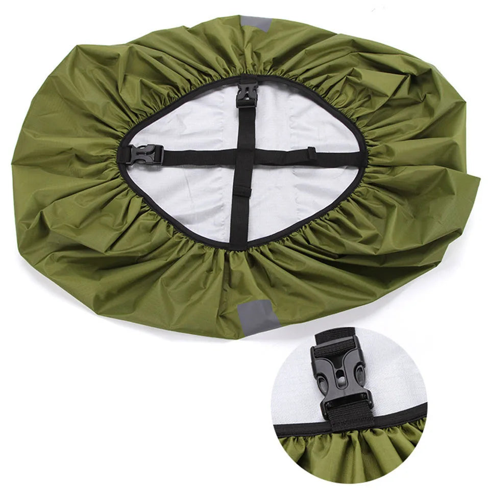 Reflective Rain Cover Backpack 20L 35L 45L 60L Waterproof Bag Camo Tactical Outdoor Camping Hiking Climbing Dust Raincover