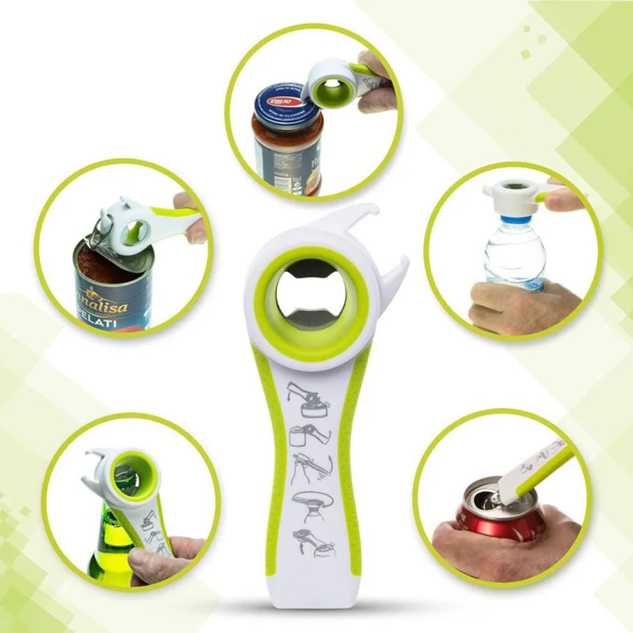 Creative Multifunction Bottle Opener Beer Opener Can Jar Tin All In One Kitchen Gadgets  Kitchen Acessories Tools