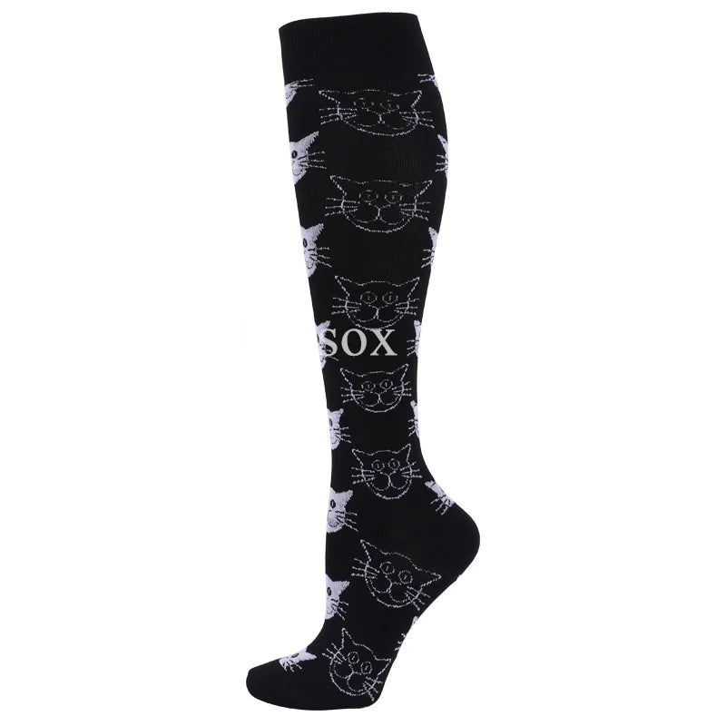 New Compression Socks Panda Cute Animal Socks Men Women Compression Socks For Running, Medical, Edema, Diabetes, Varicose Veins