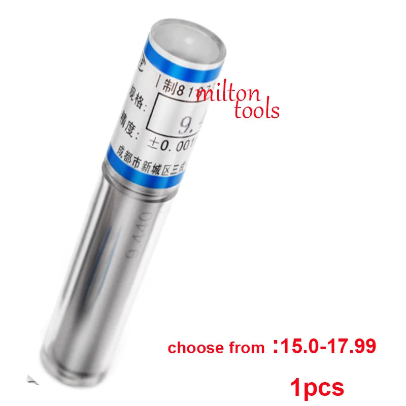 1pcs 0.1-0.49mm 0.5-5.99mm 6-9.99mm 20.0mm Cylindrical Pin Gauge Smooth Plug Gauge Hole Gauge Handle Step Pin Gage Holder Tools