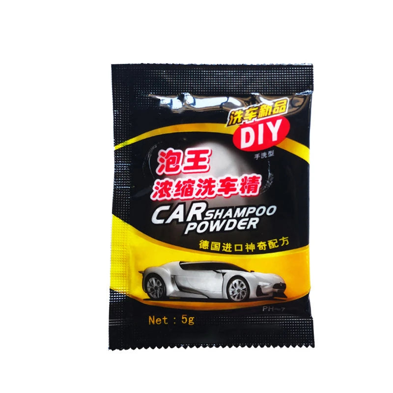 10/20PCS Car Wash Powder Car Cleaning Shampoo Multifunctional Cleaning Tools Car Polish Coating  Windshield Wash Accessories