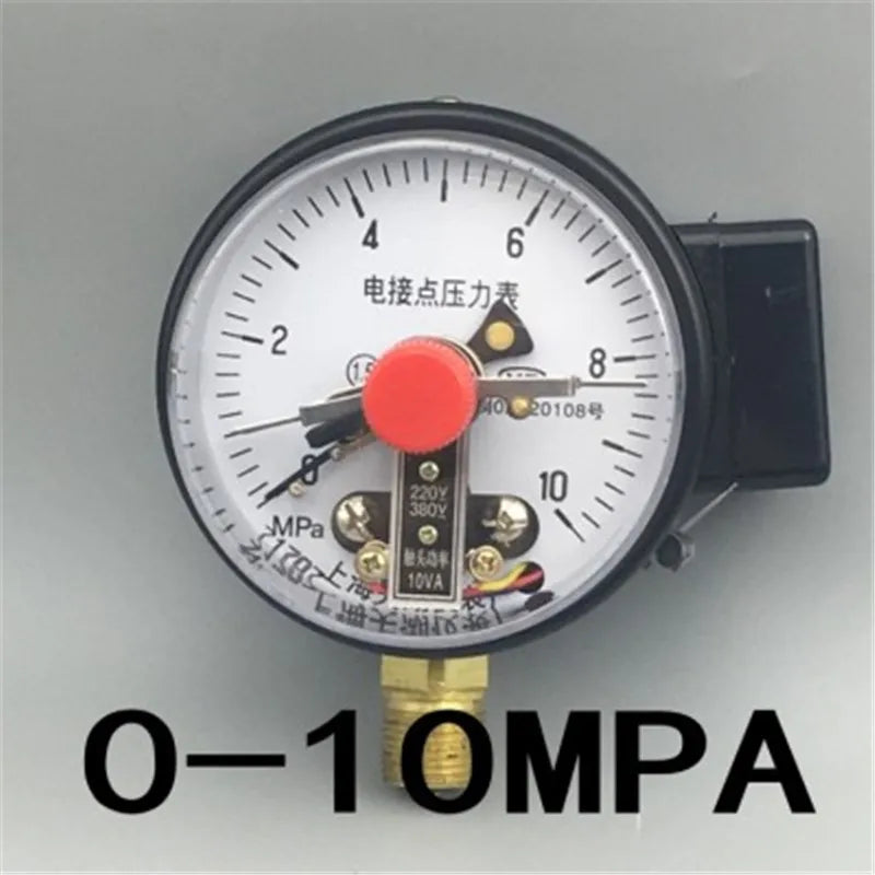Diameter 100mm Direct Contact Pressure Gauge with Surface  Vacuum Gauge Pressure Controller