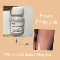 TPE Doll Filling Glue Fills Skin Gaps And Softens After Wheat Brown Drying