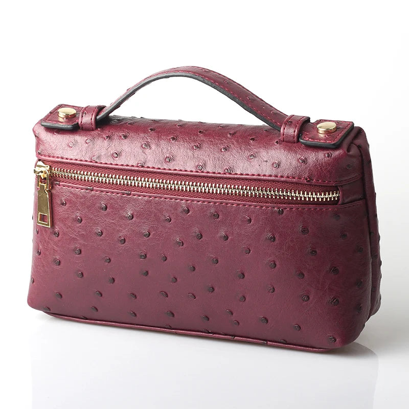 XMESSUN Crocodile Pattern Makeup Bags for Women 2026 Trendy Bag Clutch Bag Luxury High Quality Handbag Designer Handbag Purse