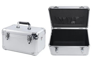 Portable Aluminum Tool Box Safety equipment Toolbox Instrument box Storage Suitcase Impact Resistant Case With Sponge 37*22*21cm