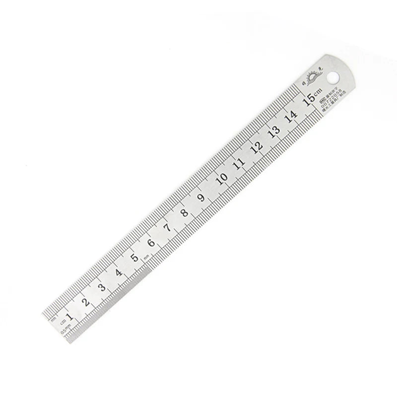 Metal Ruler Stainless Steel Angle Ruler Steel Rule Square Measure Goniometro Level Tool Angle Meter Woodworking Tools 15/20/30mm