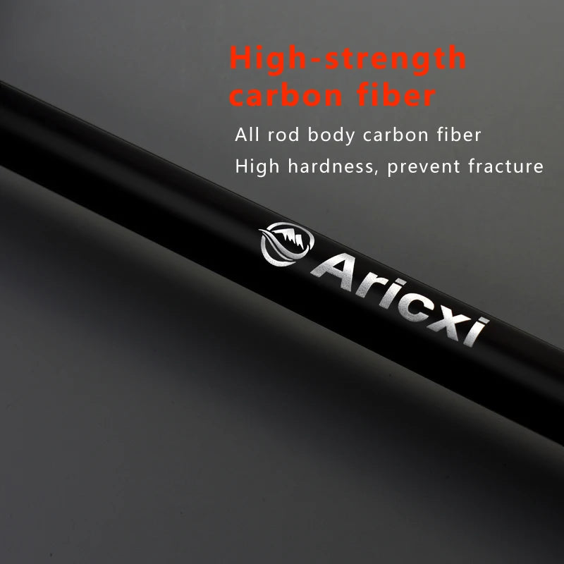 Aricxi Flip Locks Ultralight adjustable Trekking Pole Hiking Pole Trail Running Walking Stick Carbon Fiber