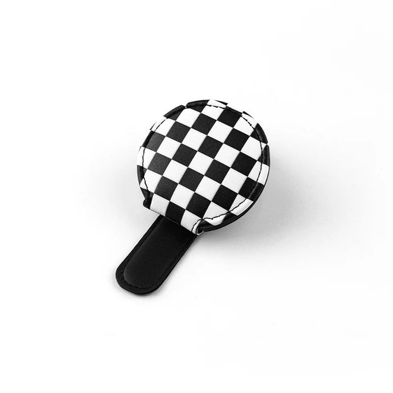 AMBERMILE for Mini Cooper F54 F55 F56 F60 R55 R53 R56 R60 R59 Universal Car Glasses Case Sunglasses Holder Storage Portable Clip