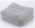 Useful Inflatable Portable Travel Footrest Pillow Plane Train Kids Bed Foot Rest Pad PVC For Travel Massage Car