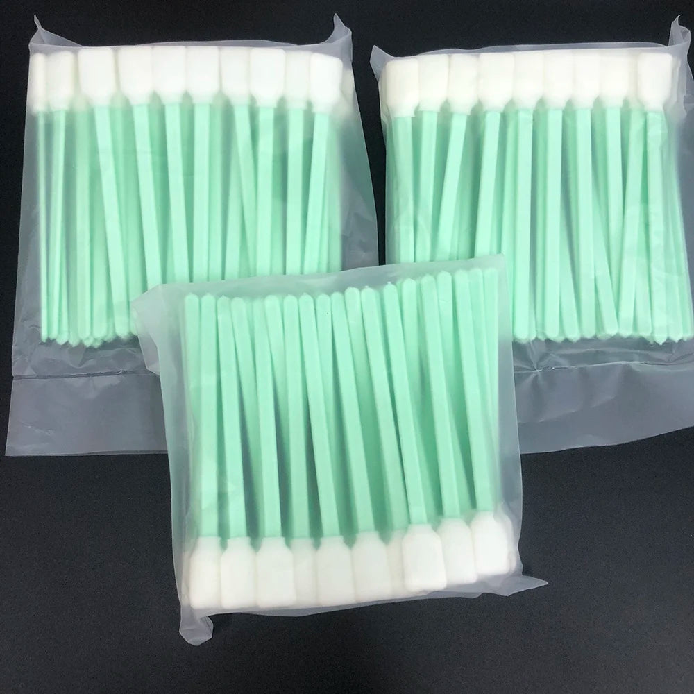 500PCS Cleaning Sponge For Epson Roland Mimaki Mutoh All Large Format Solvent And Water Base Printer Printhead Cleaning