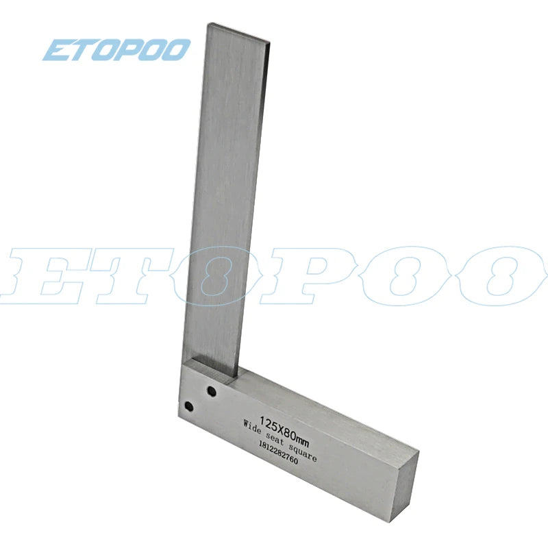 Machinist Square 90Degree Right Angle Engineer Set Precision Ground Steel Hardened Angle Ruler gauge square ruler Protractor