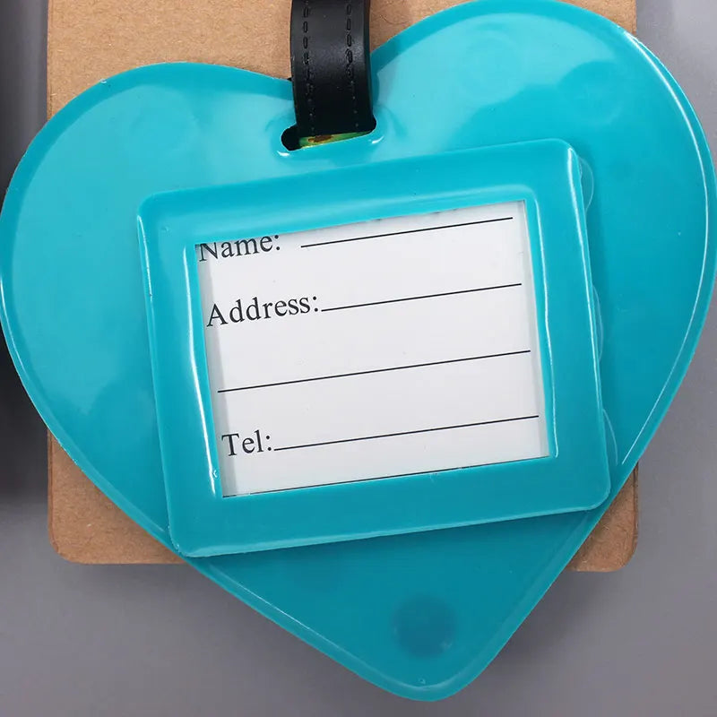 Newest Cute 26 Letters Luggage Travel Accessories Tag Silica Gel Suitcase ID Addres Holder Baggage Boarding Tag Portable Label