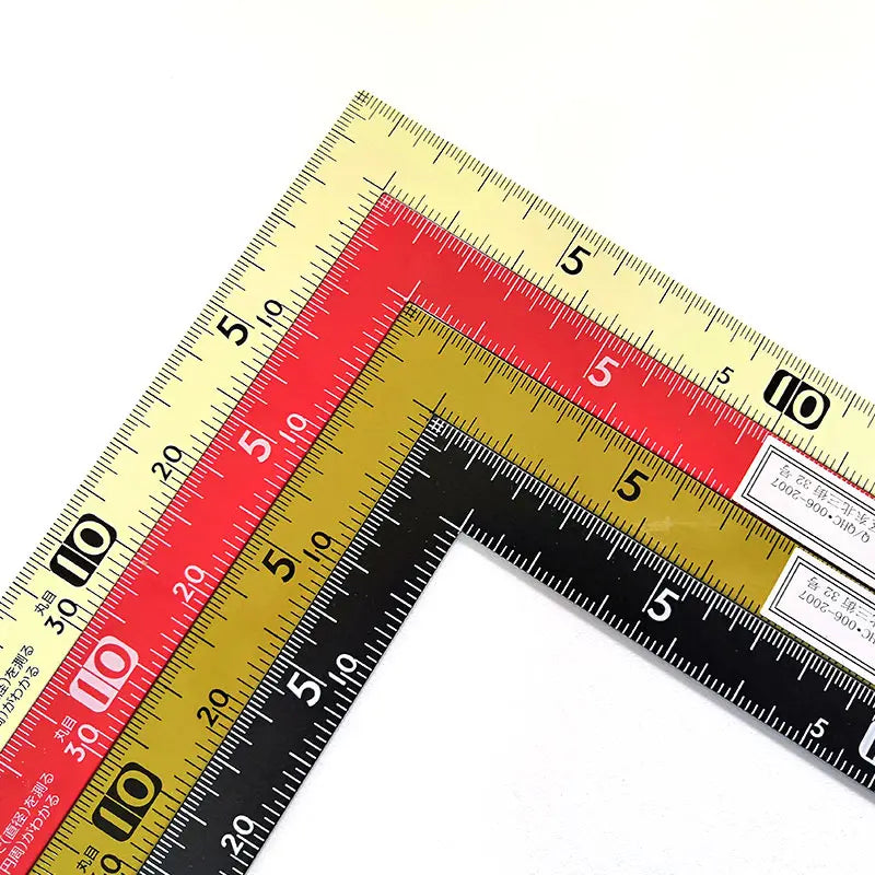 Penguin SHINWA Carpenter's Squares Curve Ruler 30*15cm Reverse Angle Scale 12400 12416 12411 12476