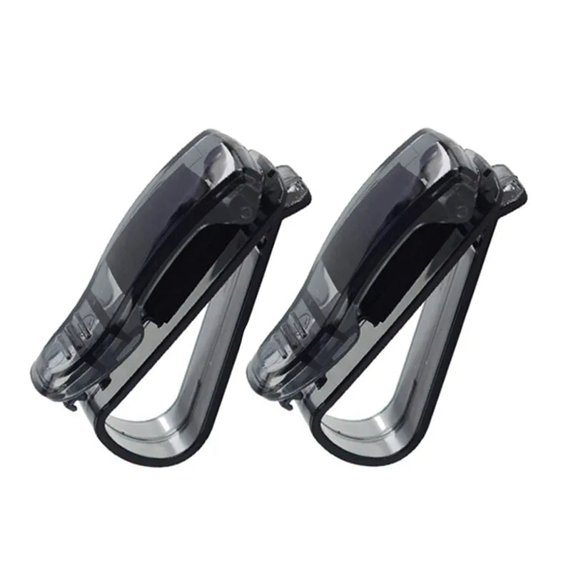 1Pcs Car glasses clip Hot Car Fasteners Automotive Supplies ABS Car Vehicles Sun Visor Sunglasses Glasses Frames Car Accessories