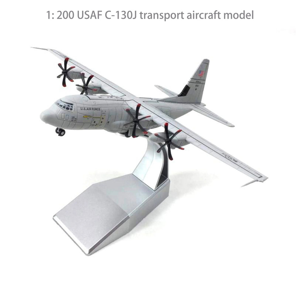 1: 200 US C-130J transport aircraft model Alloy Collection Model