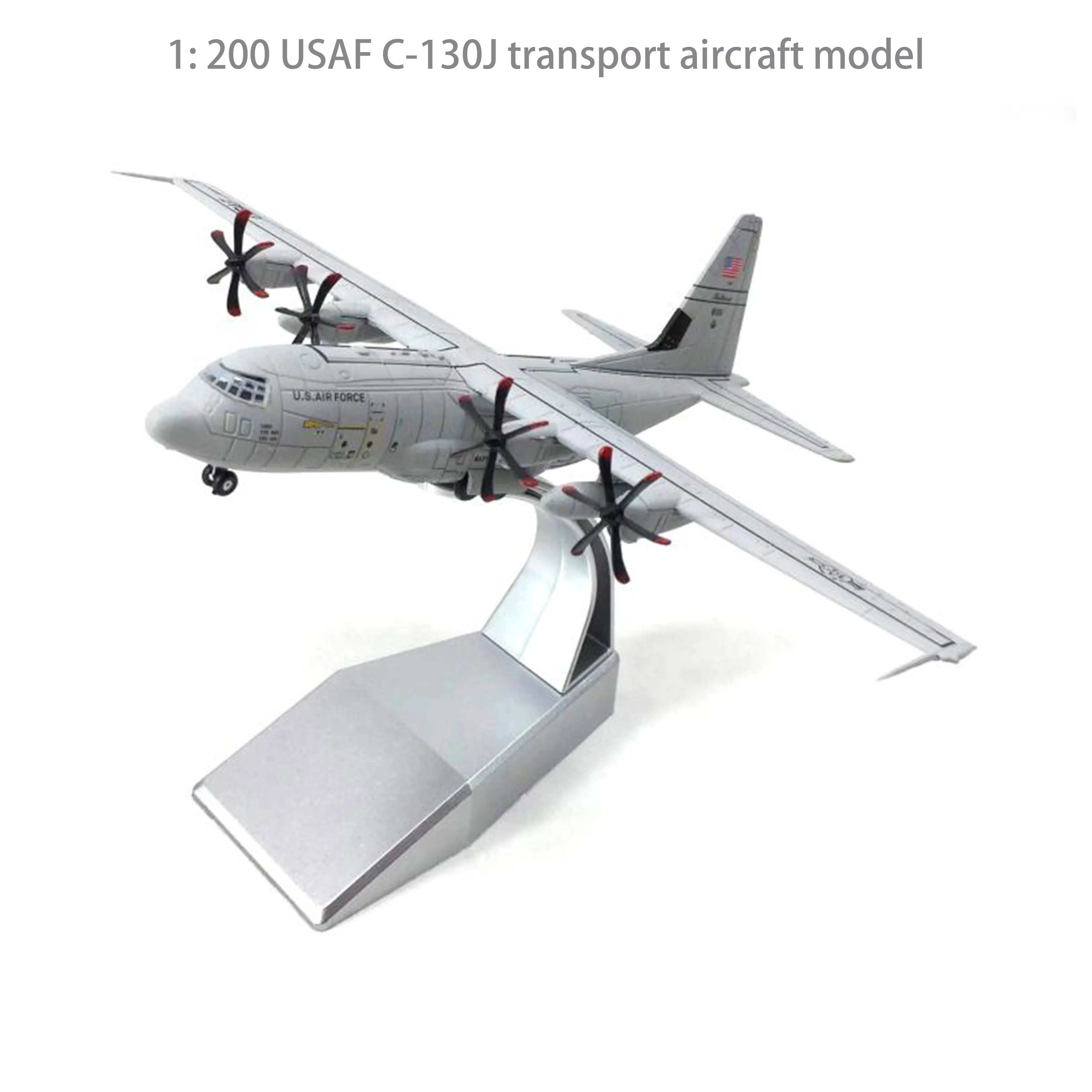 1: 200 US C-130J transport aircraft model Alloy Collection Model
