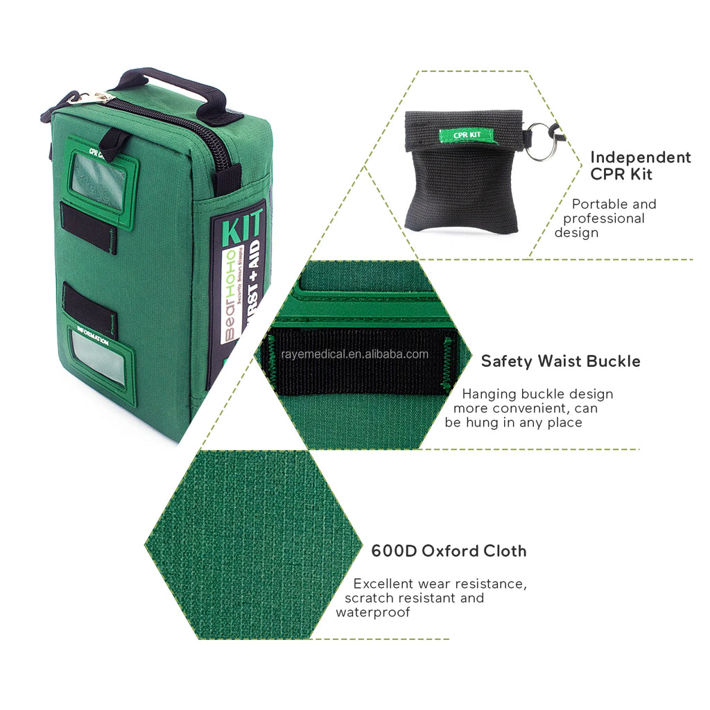 Empty first aid kit Emergency medical aid first aid kit bag for Outdoor Car luggage Adventure travel Hiking Life saving kit