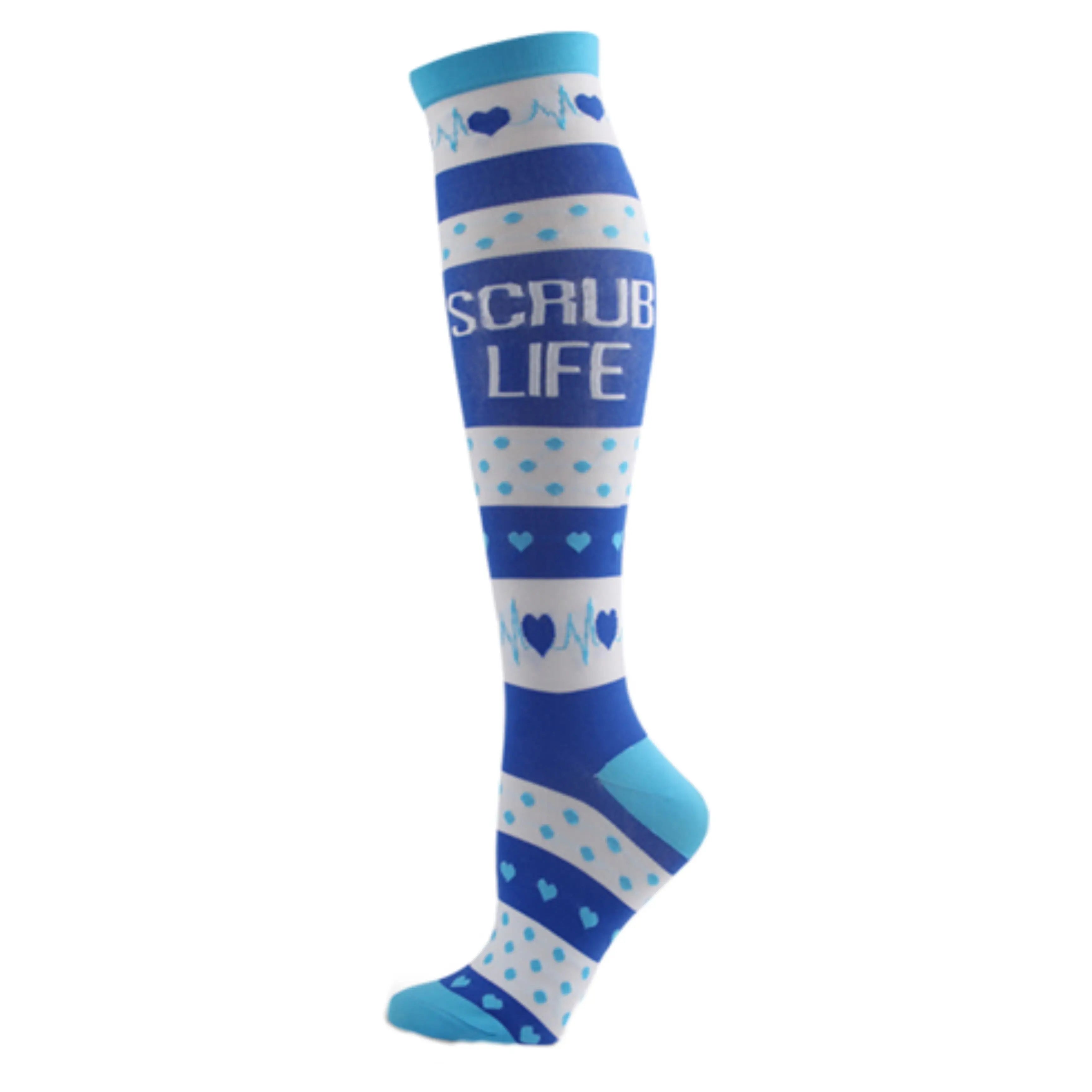 Compression Socks For Women & Men Circulation Compression Socks Knee High Best For Running,Medical,Nurse,Travel,Cycling,Diabetes