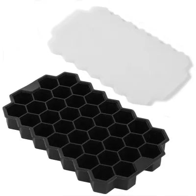 Perfect Ice Cube Silicone Cube Maker Form  Cake Pudding Chocolate Molds Easy to Remove Ice Trays Fade Resistant