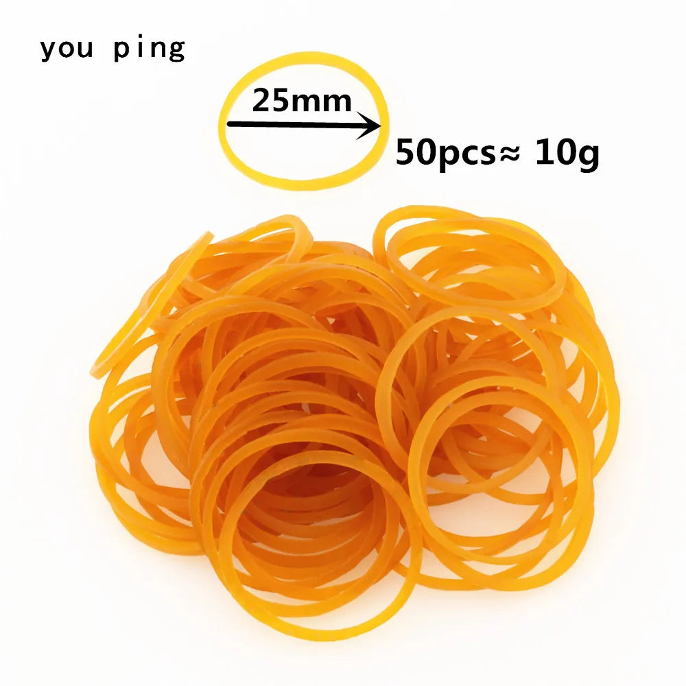 High quality 906 Multiple colors Rubber Bands Elastic Rope Tapes Adhesives Office Students School Stationery Supplies