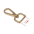 50Pcs Metal Swivel Leather Bag Handbag Purse Shoulder Strap Belt Clip Trigger Buckle Keychain Key Ring Dog Chain Collar Clasp