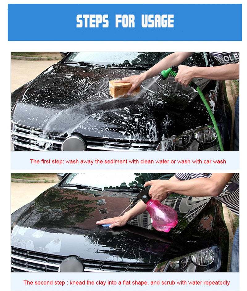 1pc Universal Auto Care Magic Car truck Clean Clay Bar Auto Detailing Cleaner Car Washer Blue For BMW BENZ AUDI SEAT LADA VW ETC