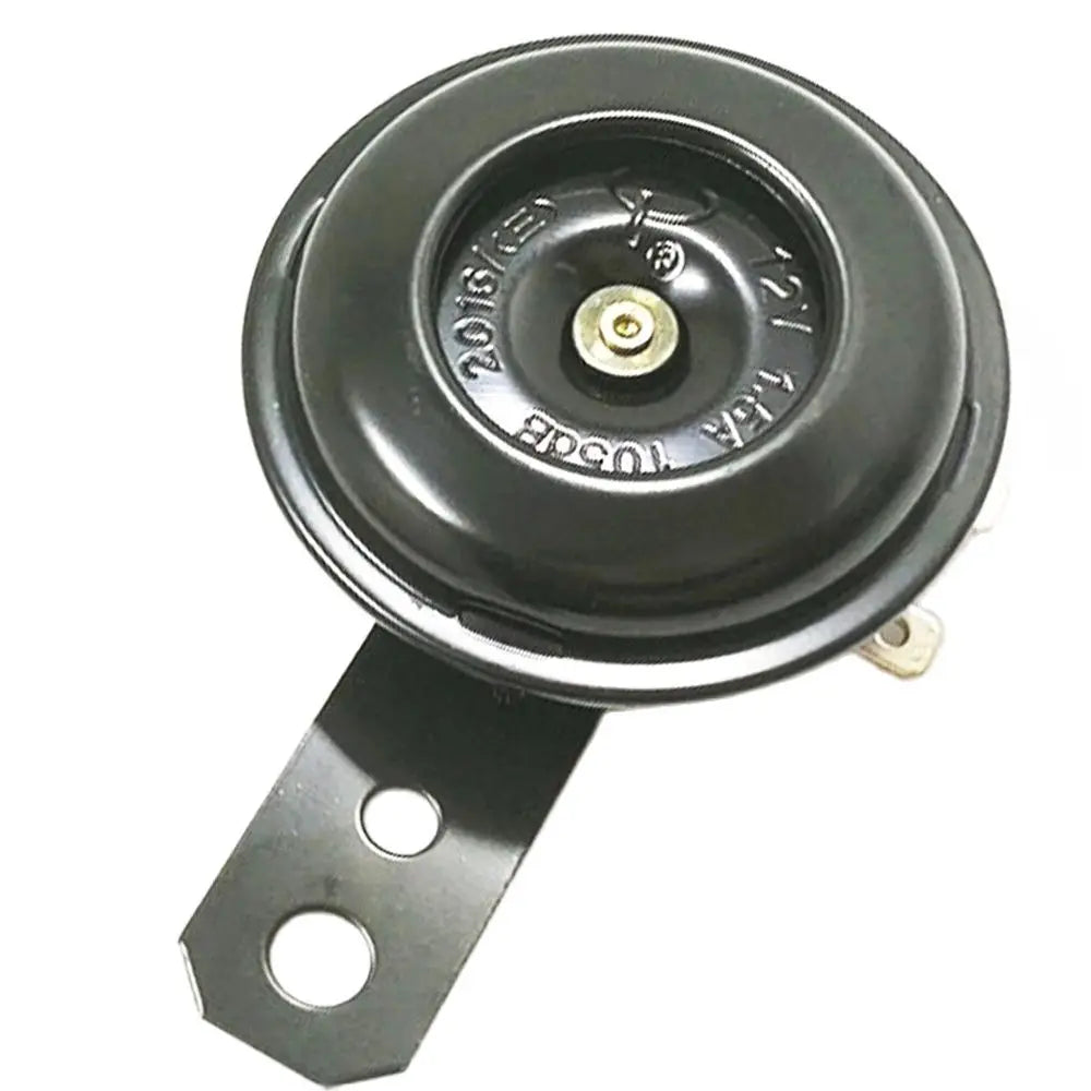 Lemod Universal Motorcycle Electric Horn Kit 12V 1.5A 105db Waterproof Round Loud Horn Speakers for Scooter Moped Dirt Bike ATV