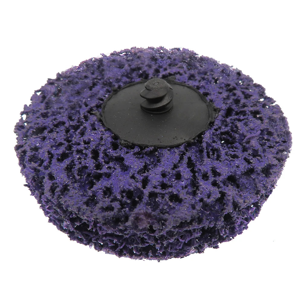 3" 75mm Quick Change Easy Strip & Clean Discs Purple 20 Pcs for Paint Rust Removal Auto Surface Prep