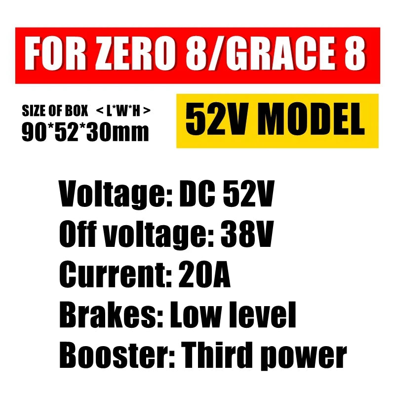Original Controller for Electric Scooter Speedual Grace Zero 8 9 10 8X 10X 11X Mini Plus ddm Macury Spare Parts 36 48 52 60 72 V