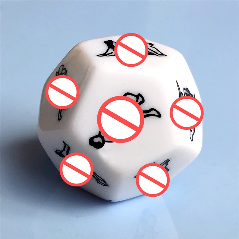 12 Side Sex Dice Erotic Craps Sex Glow Dice Letter Dice Sxe Love Positions Dice Sex Funny Adult Dice Games Bdsm Bondage Dice